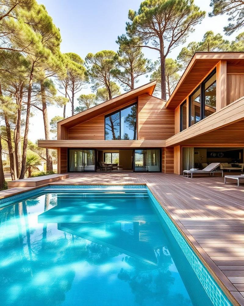 Villa contemporaine bois — Cap Ferret