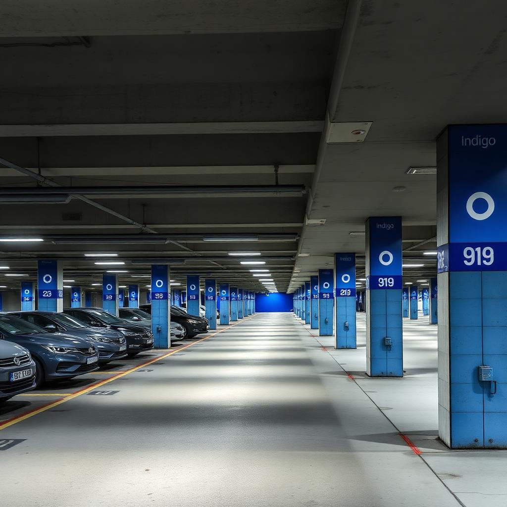 Place de parking LYO-B27 — Indigo numéroté
