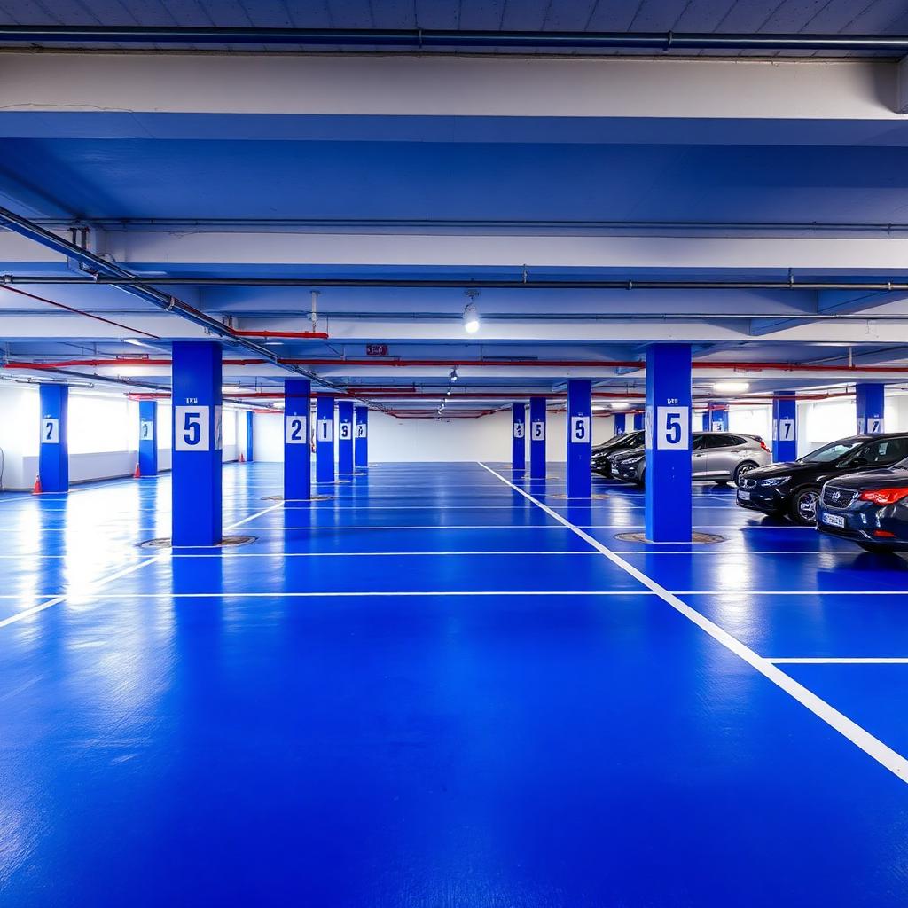 Place de parking NTE-F05 — Indigo numéroté